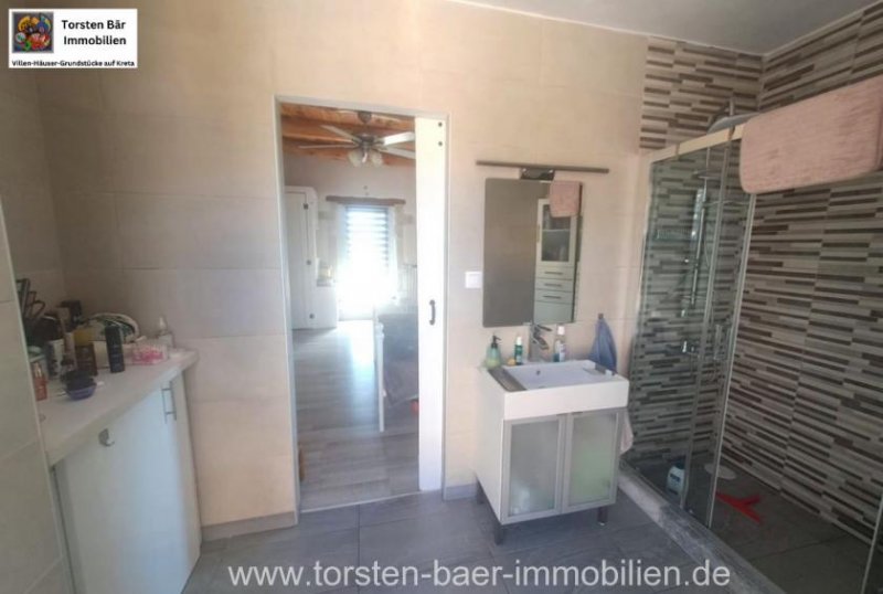 Nerochori Kreta, Nerochori freistehendes renovierte Villa mit priv. Pool Haus kaufen